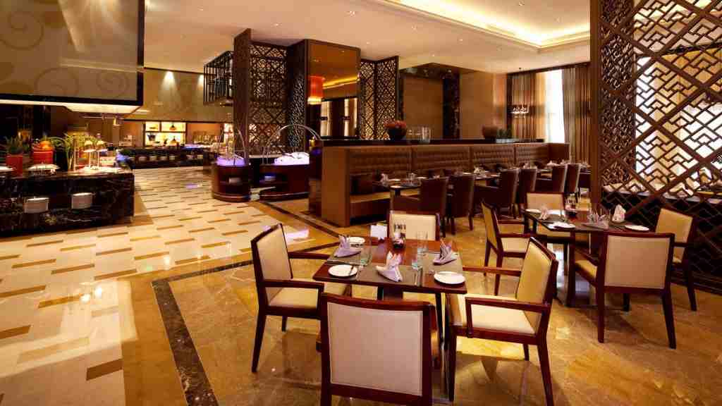 【餐廳家具】萬達希爾頓逸林酒店